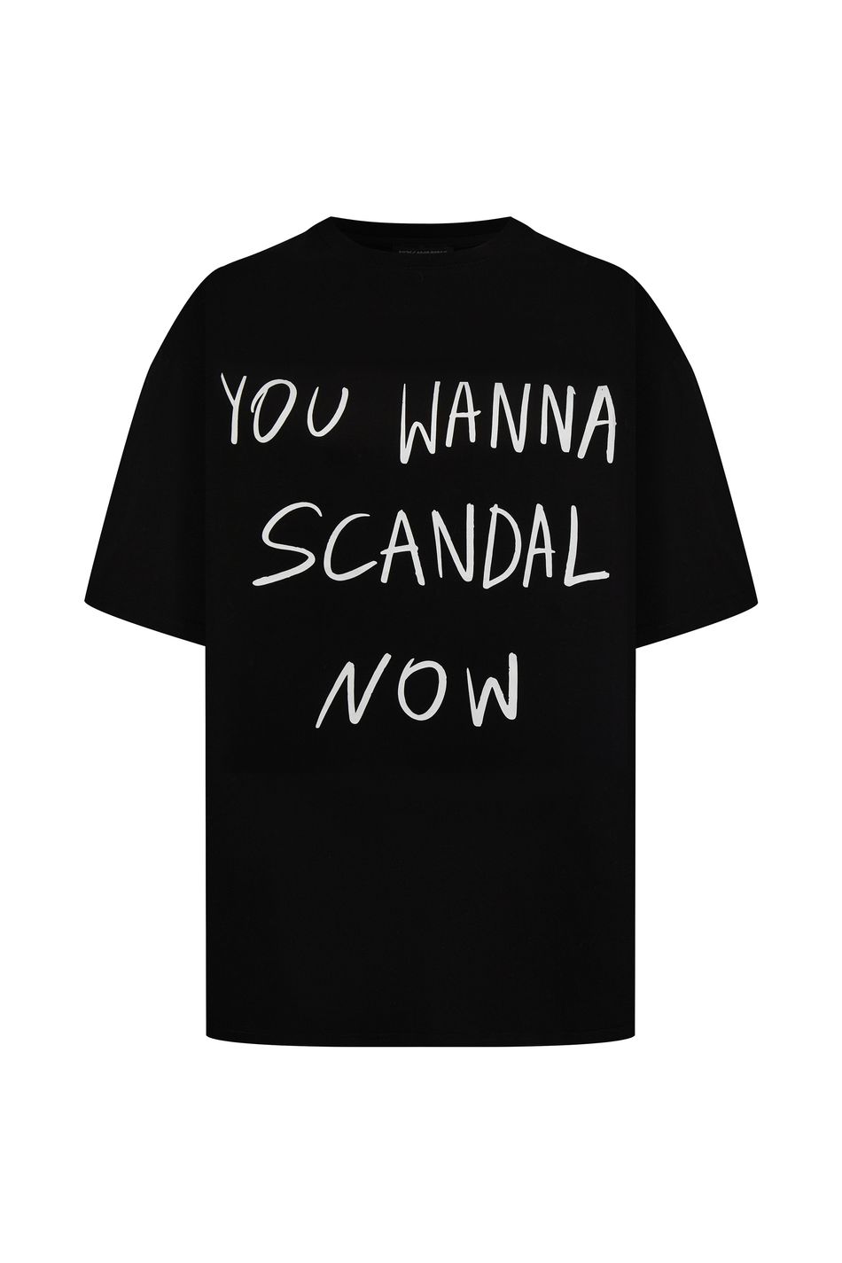 Футболка  you wanna x philipp kirkorov "you wanna scandal now"; цвет: Черный