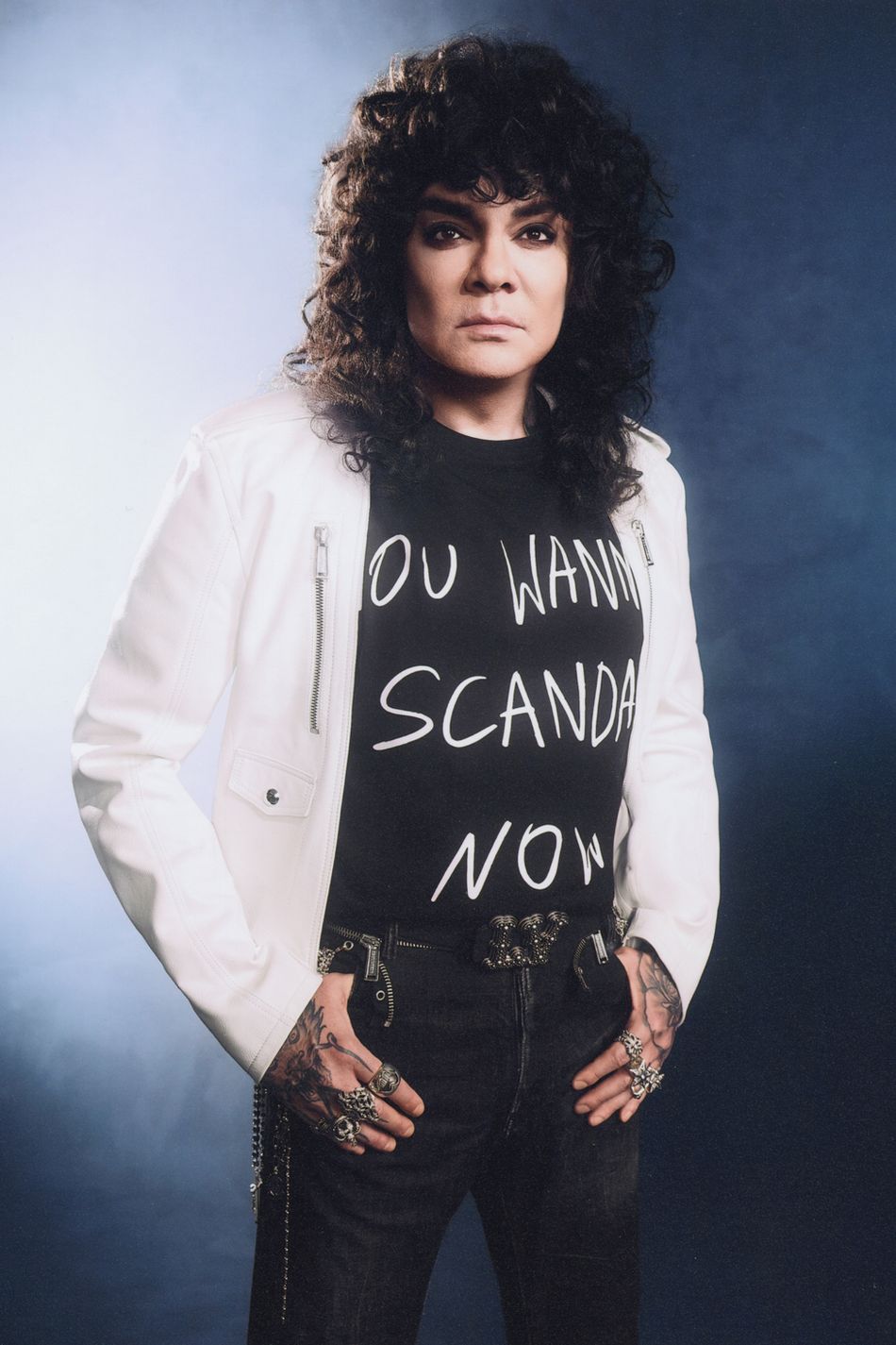 Футболка  you wanna x philipp kirkorov "you wanna scandal now"; цвет: Черный