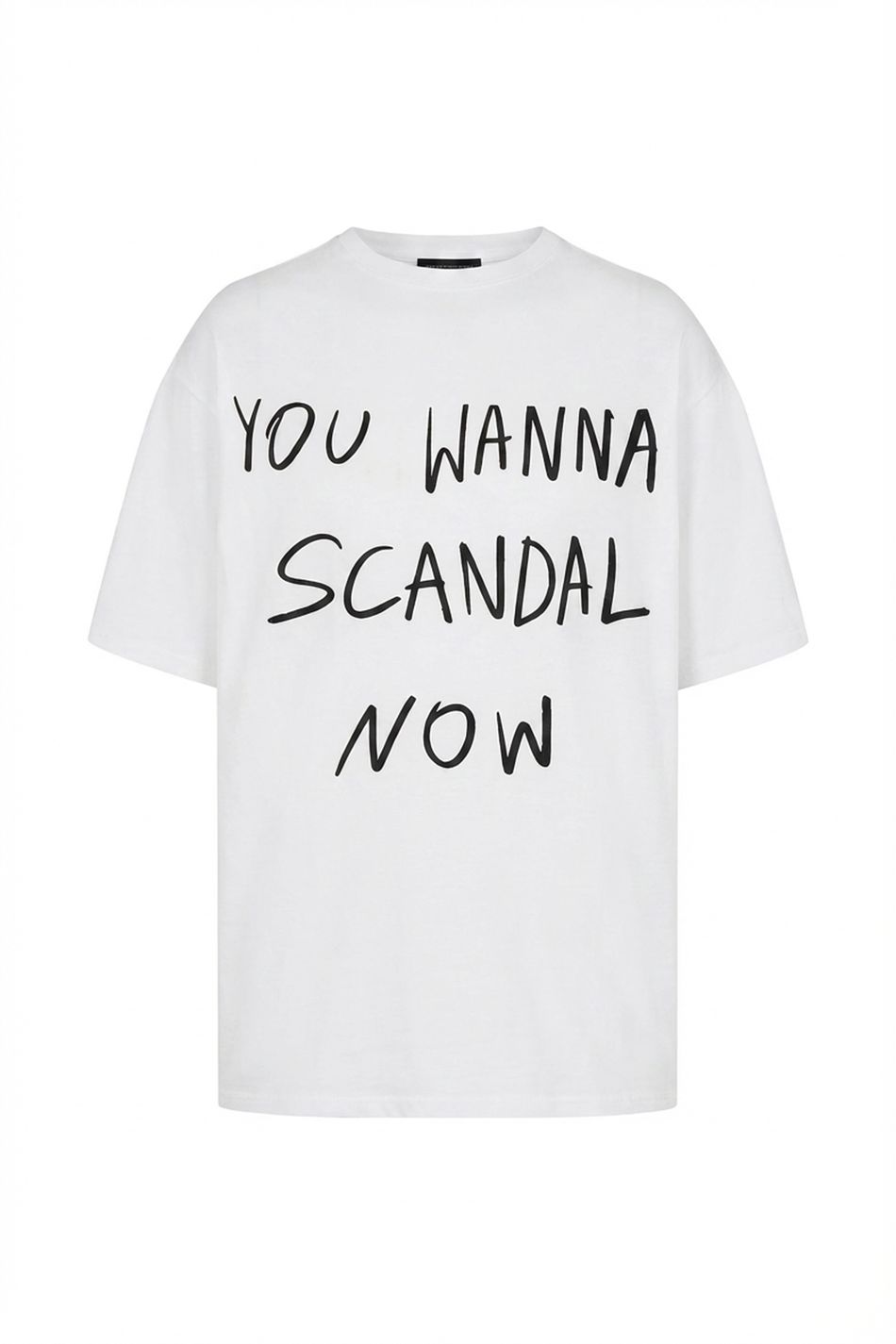 Футболка  you wanna x philipp kirkorov "you wanna scandal now"; цвет: Белый 