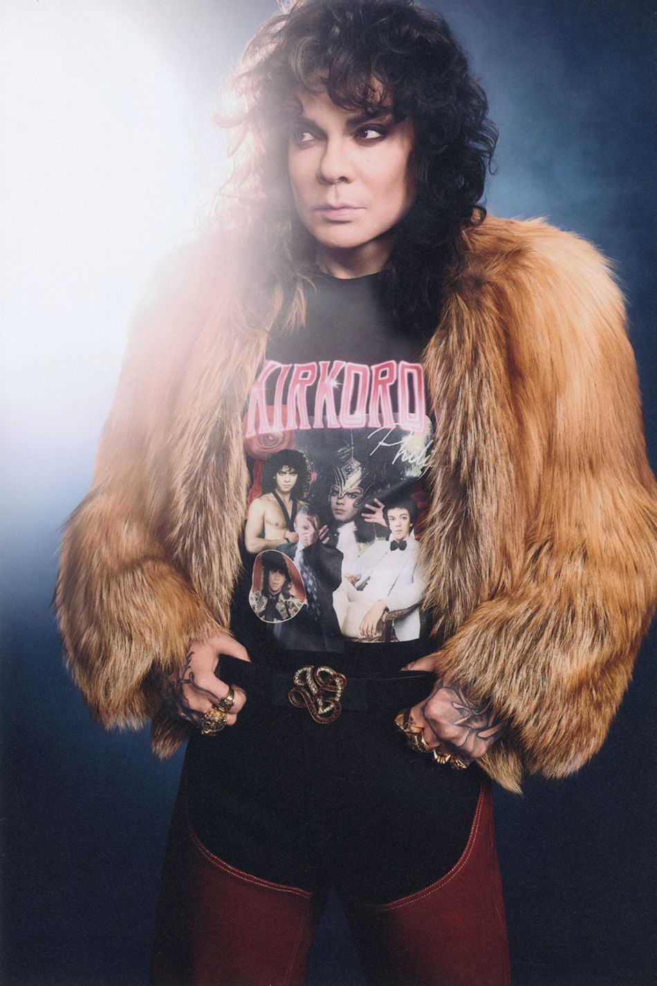 Футболка  you wanna x philipp kirkorov "kirkorov"; цвет: Черный