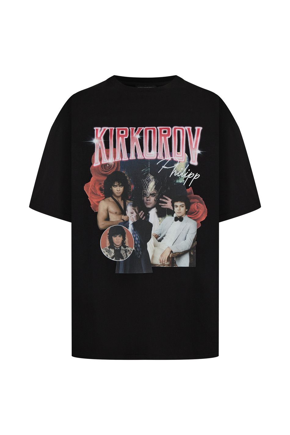 Футболка  you wanna x philipp kirkorov "kirkorov"; цвет: Черный